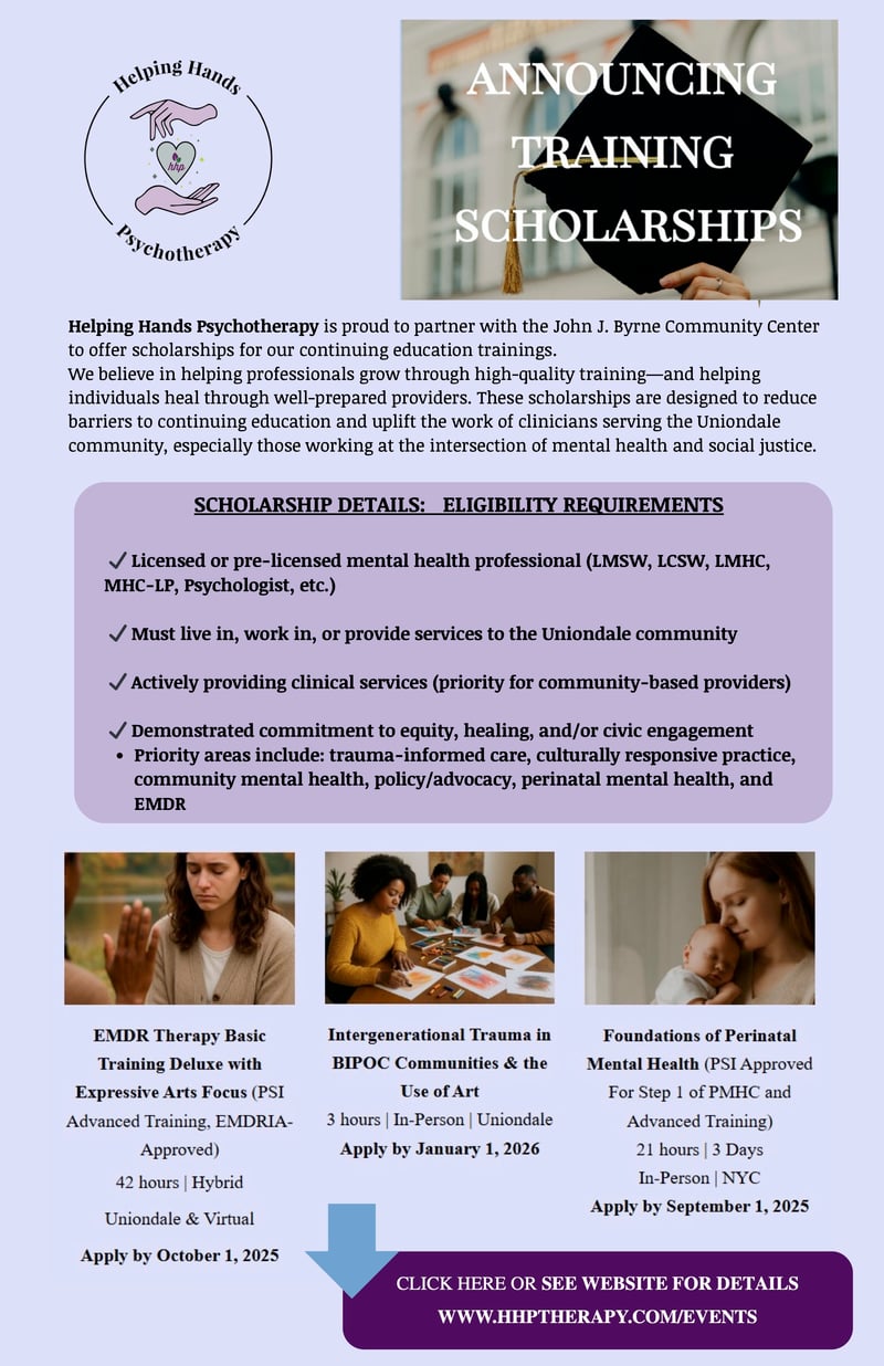 HHP Byrne Training Scholarship 2025