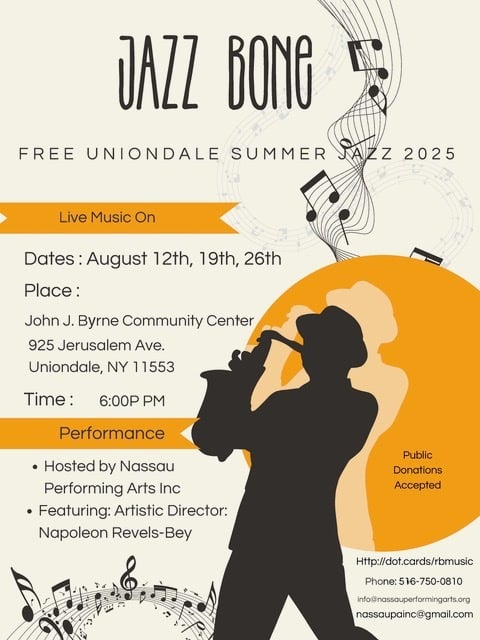 Jazz Music Festival Poster NPA